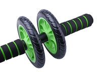 Kit de rouleau de roue d'entraînement musculaire, équipement de gymnastique, rouleau Abdominal, support Push-up, ensemble de maison de 7 pièces, Fitness abdominal