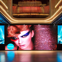 Video Wall LED Digital a Todo Color para Interiores, con CMS, Píxeles RGB P1.25mm, Función SDK, Publicidad Comercial para Tiendas Minoristas