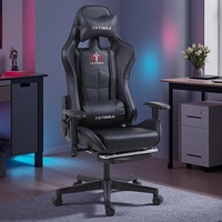 Chaise de jeu 4D à hauteur réglable, fonction inclinable, pivotant à 360 degrés, soutien lombaire - X Logitech G pour