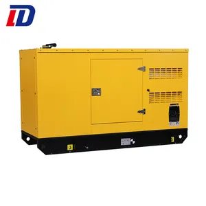 저소음 전력 디젤 발전기 세트 300kw 전력 발전기 375kva Ac 3 단계 4 행정 캐노피 수냉식 디젤 발전기