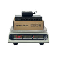 Switch SFP+ 10G Administrado L3 de 8 Puertos, Compatible con Enrutamiento Estático IPv4/IPv6, Switch de Red Administrado de Capa 3 para Hub de Red Empresarial