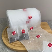 Bester Preis Großhandel 25g PLA Vlies Leerer Teebeutel Material rollen Hochwertige Verpackungs-und Druck produkte