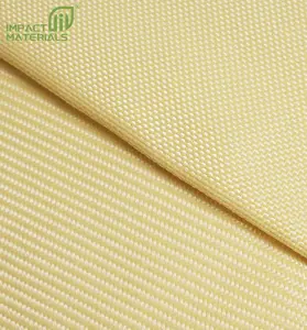 Aramid Fabric Para Aramid Fiber Protection 3000d 400gsm Plain Twill Kevlars Fabric Suppliers Stretch Knit Kevlars Fabric