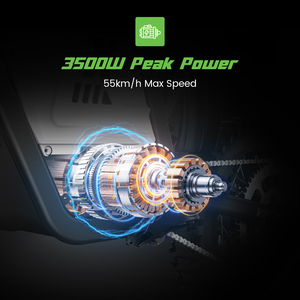 มอเตอร์ไซค์วิบากไฟฟ้า Vipcoo H2 สำหรับแข่งออฟโรด รถมอเตอร์ไซค์วิบากไฟฟ้า อี-โมโต - Product Image 6