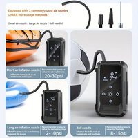 Gonfleur de pneu intelligent à écran tactile 3900mAh gonfleur de pneu de voiture électrique rechargeable pompe à Air démarrage-arrêt automatique avec batterie externe