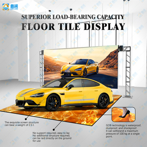 Layar Video LED Digital Ultra Tipis Portabel Lipat Fleksibel Gulung, Layar Lantai, Layar Gerbang LED Gulung, Latar Belakang Display - Product Image 4