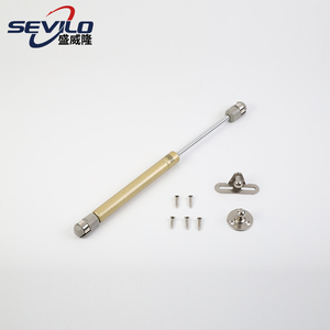 SEVILO Vérin à <span class=keywords><strong>gaz</strong></span>/cylindre/support/ressort réglable pour meuble de cuisine, fermeture amortie, en alliage d'aluminium, économique - Product Image 2