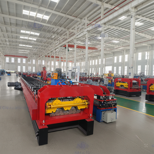 Customized Steel Floor Deck Roll Forming Machinery Metal Deck Roll Forming Machine Decking Floor Roll Forming Machines - Product Image 2