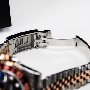 Montres pour hommes populaires GMT, marque de luxe, cristal saphir, fermoir pliant, montre-bracelet automatique mécanique pour hommes - Product Image 5