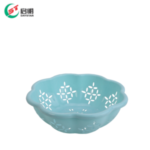 Panier à fruits en plastique, panier de rangement moulé par injection en PP, durable, ventilé, organisateur de fruits et légumes - Product Image 1