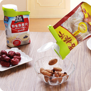 Clips de scellage en plastique pour sacs de cuisine Syh429 en gros avec becs verseurs pour la conservation des aliments - Product Image 4