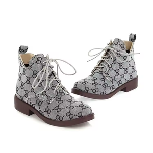 Chaussures décontractées en gros d'usine, bottes montantes pour femmes, bottes de marche rétro de créateur pour hommes, pour l'automne et l'hiver - Product Image 2