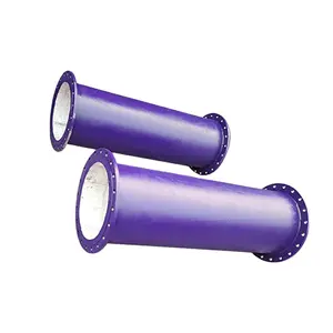 what price Super Wear Resistant Lithium battery material transportation One-piece wear-resistant ceramic steel pipes