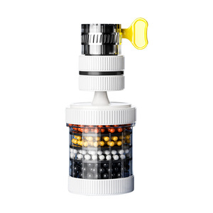 Rotatable Booster Faucet Water Filter Extender Household Tap Purifier Splash Proof Water Filtration Device - Product Image 1
