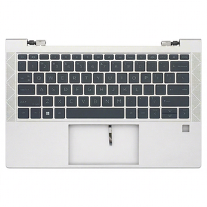 Coque supérieure pour ordinateur portable HP Elitebook 830 G8 avec clavier rétroéclairé, modèle argenté M46073-001 M46072-001 sans charge rapide - Product Image 1