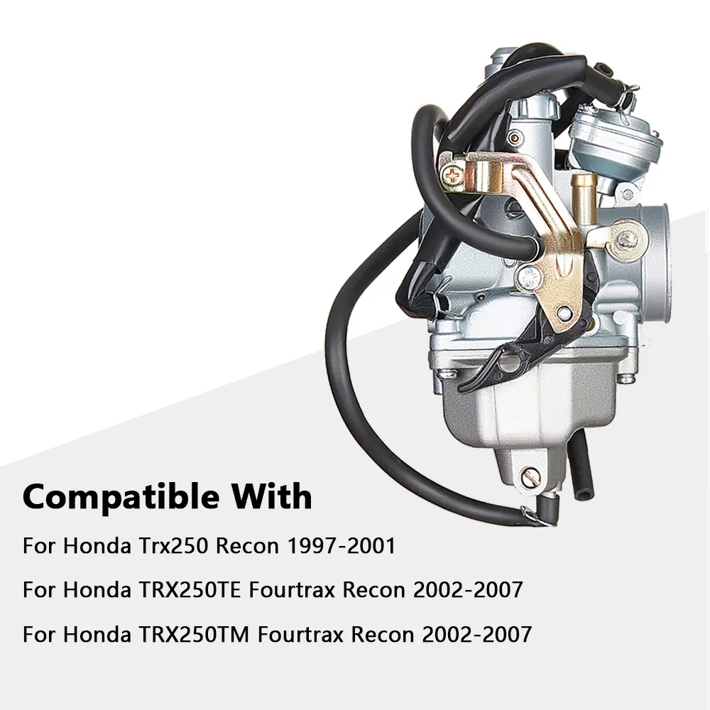 Bộ chế hòa khí 27mm cho Honda TRX 250 trx250 Recon trx250te trx250tm fourtrax Recon ATV Quad Bộ chế hòa khí