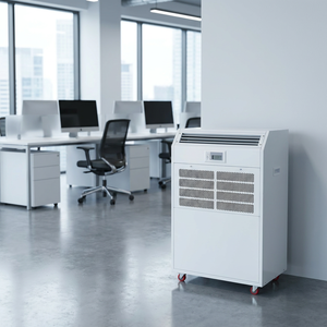 เครื่องปรับอากาศแบบพกพาขนาด 5KW 7KW 14KW ระบบทำความเย็นด้วยน้ำ ติดตั้งง่ายภายใน 1 นาที พร้อมคอมเพรสเซอร์ GMCC สำหรับเต็นท์จัดงาน ห้องเซิร์ฟเวอร์ 1 เครื่อง - Product Image 4