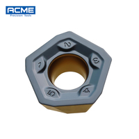 Plaquettes de fraisage indexables en carbure de tungstène 419N-1405M-PH pour le traitement de l'acier allié et de l'acier dur – Vente directe usine