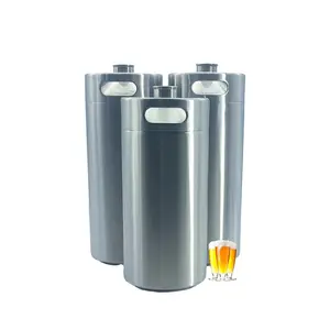 US Beer Keg 2L 3.6L 4L 5L 10L Alcohol Packaging Cans Household Brewing Empty Craft Beer Keg