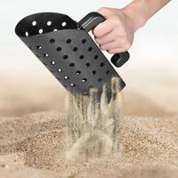 Pelle à sable de plage légère en acier au carbone, hydraulique, DIY, OEM, alimentée par batterie, avec manche en métal, outils pour utilisation sur les prairies