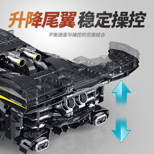 Guli 10627 Supercar Building <b>Block</b> Model Educational Toy For Boys Compatible With Lego 800+ Pieces Age 8-13 - Product Image 3