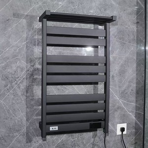 Radiatori Elettrici da <span class=keywords><strong>Bagno</strong></span>, Scaldasalviette Elettrico, Stendino Asciugamani da Parete, Portasciugamani Intelligente - Product Image 1