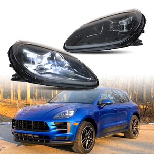 Faros LED HCMOTIONZ para <span class=keywords><strong>Porsche</strong></span> <span class=keywords><strong>Macan</strong></span> 2014-2021 SUV (95B) Luz <span class=keywords><strong>azul</strong></span> DRL Proyector Conjunto de faros delanteros - Product Image 1