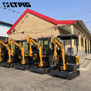 LTMG मिनी छेद diggers 800KG 900KG 1000KG 1200KG 1800KG हाइड्रोलिक खुदाई क्रॉलर खुदाई मशीन के साथ हथौड़ा - Product Image 3
