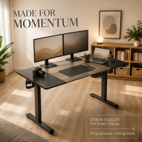 Bureau relevable en placage de bois massif AOR pour le bureau et les jeux à domicile, disponible en design moderne, options multicolores, vente en gros d'usine