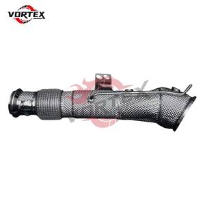 Tubo de Escape de Alto Rendimiento Vortex - Protector Térmico de Acero Inoxidable para BMW G20 G21 M340i 3.0T 2020-2025 Motor B58 - Product Image 3