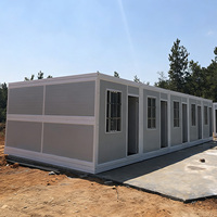 Maison préfabriquée pliable de 20 pieds, maison mobile, villa préfabriquée, mini-maison très économique