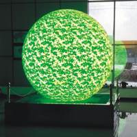 Pantalla LED Esférica P2 Personalizada al por Mayor, Pantalla LED en Forma de Globo para Centros Comerciales
