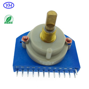 สวิตช์โรตารี่สำหรับเครื่องเสียง ยี่ห้อ YH คุณภาพสูง แบบกำหนดเอง 1 ชั้น 2 ชั้น 3 ชั้น 4 ชั้น 1 ขั้ว 8 10 11 12 ตำแหน่ง - Product Image 5