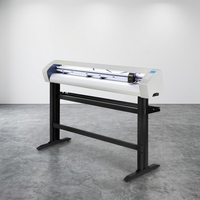 Plotter de Corte de Vinilo de 48 Pulgadas con Función de Contorno Manual y Punto Rojo para Posicionamiento