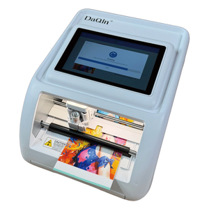 เครื่องตัดฟิล์มโทรศัพท์ TPU/ไฮโดรเจล/PC ความแม่นยำสูง 0.1 มม. รุ่น B158 พร้อมเครื่องพิมพ์ริบบอนความร้อน HD 300DPI ในตัวสำหรับกล้อง - Product Image 5