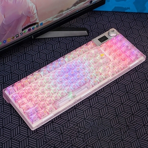 Keyboard Mekanikal RGB, untuk AULA F98 Pro 99 tombol berkabel/2.4G nirkabel tiga <span class=keywords><strong>Model</strong></span> - Product Image 1