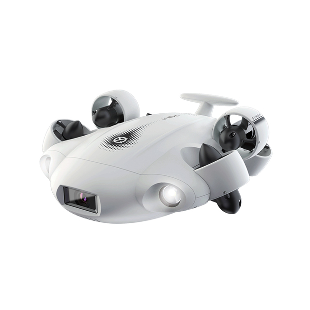 FIFISH V-EVO Underwater Camera QYSSEA AI Vision Lock 360 Omni-directional Motion Underwater ROV With 4K Camera VR Control