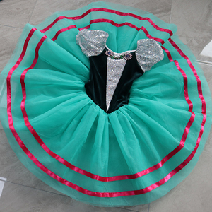 Robe de danse longue bleu lac pour filles <span class=keywords><strong>pas</strong></span> chère, <span class=keywords><strong>tutu</strong></span> de ballet professionnel Giselle - Product Image 5