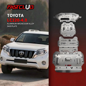 FASTCULB-LC120-4.0 Protector de coche de cobertura total de alta calidad de 8 mm, de aluminio natural con posición de orificio original para Toyota - Product Image 4