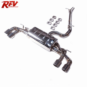 Système d'échappement Catback en acier inoxydable 304 REV RDA0077 pour VW Golf 7R/7.5R 2.0T (2015-2016) avec silencieux à commande de valve, épaisseur 1,5 mm - Product Image 4