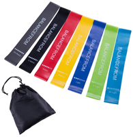 Bandas de Resistencia para Gimnasio de Alta Precisión, Bandas de Ejercicio Cómodas, Coloridas, Personalizadas, Duraderas y Ecológicas