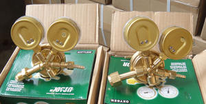 Jzmedium orta görev amerikan tipi RC350 serisi tek kademeli oksijen Aceytlene regülatörleri - Product Image 4