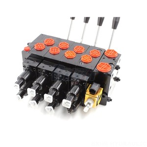 วาล์วควบคุมทิศทางไฮดรอลิกแบบหลายทาง HSDVG32 Proportional Multi Way Valve 140 ลิตร/นาที 350 บาร์ เกลียวใน G1/2 หกทาง - Product Image 1