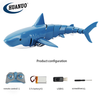 Nouveau mignon JJRC S10 RC requin télécommande bateau étanche navire électrique Simulation Mini poisson jouets pour enfants cadeaux de noël