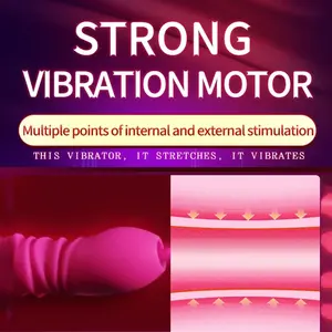 3-in-1 clitoris stimulator, G-spot vibrator, telescopische dildo massager, seksspeeltje voor vrouwen, volwassenenplezier - Product Image 4