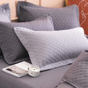 Tela acolchada de algodón para lavado, tejido de hilo teñido para cama de dormitorio - Product Image 3