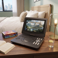 Nouveau produit en gros : Lecteur DVD portable pour voiture avec alimentation allume-cigare, mini lecteur CD/VCD pour l'apprentissage des enfants