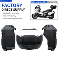 Top Case et Valises Latérales X-ADV 750 (50L+33L+26L) – Coffres de Rangement Arrière Étanche pour Moto Honda XADV750