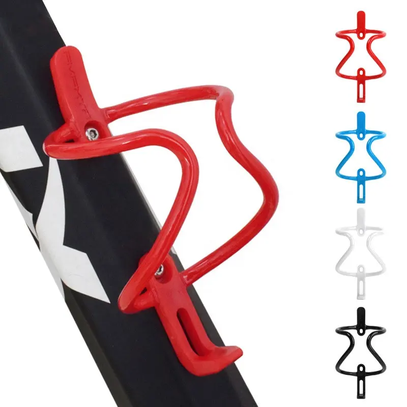 360 Degree Rotating Bike Bicycle Water Bottle Cage Water Bottle Plastic Holder No Screws Universal Bicycle Cup Holder