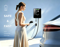Chargeur de véhicule à énergie nouvelle standard européen Tesla, station de charge rapide domestique AC 7kW, type 2